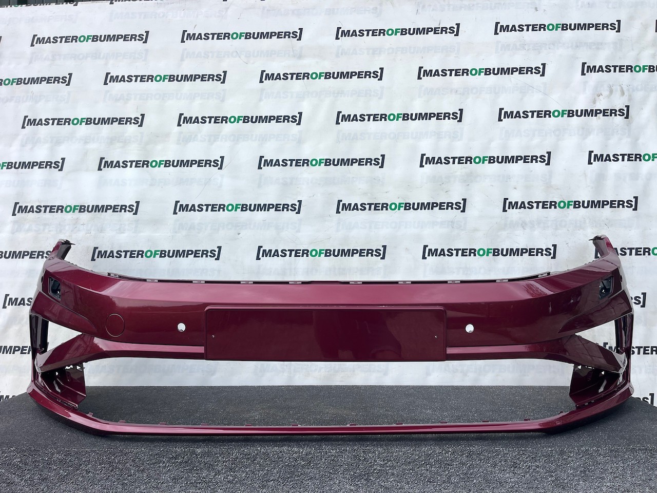VW Golf Sv Sportsvan Face Lift 2018-2022 Front Bumper 6 Pdc Jets Genuine [v542]