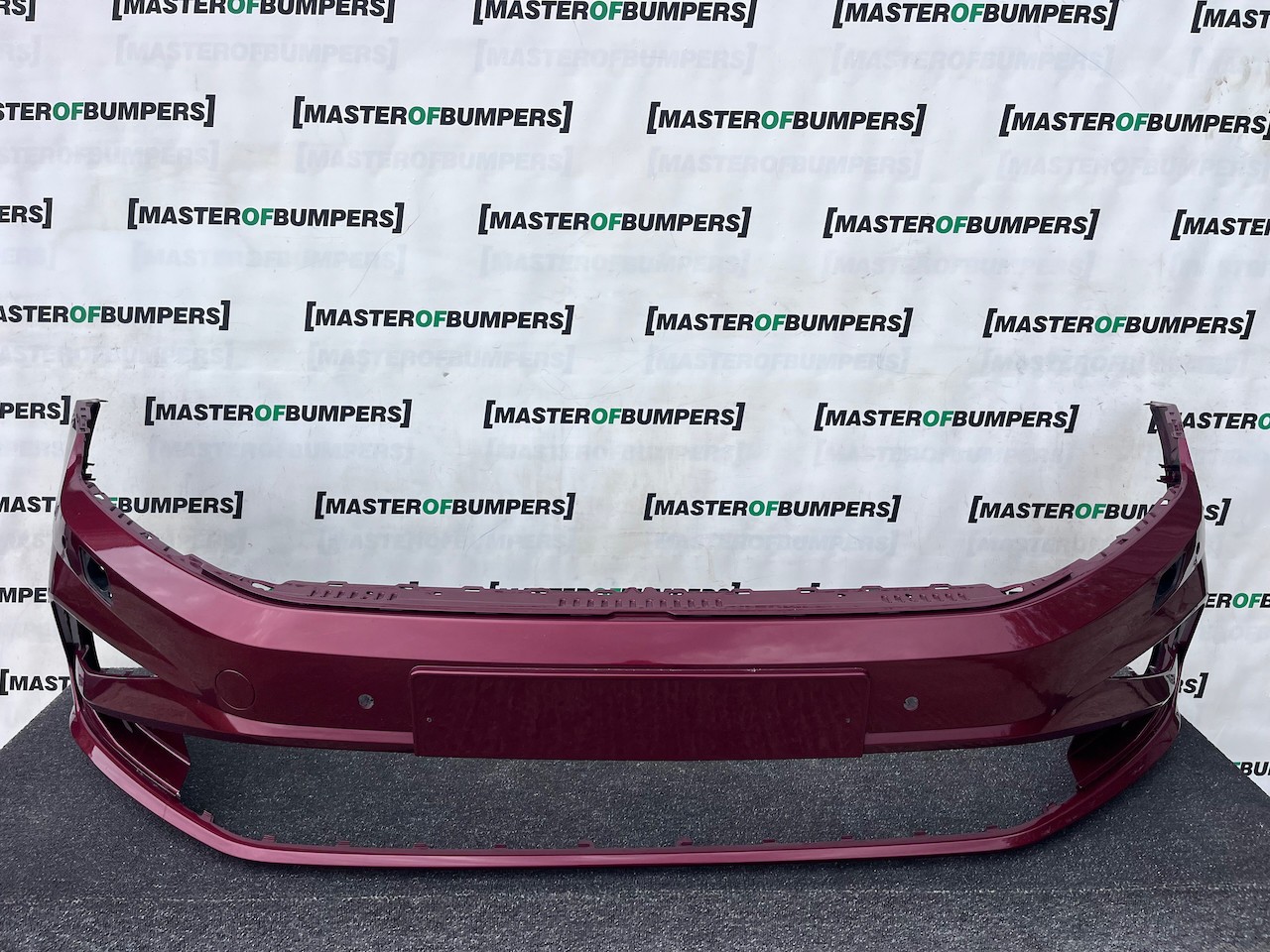 VW Golf Sv Sportsvan Face Lift 2018-2022 Front Bumper 6 Pdc Jets Genuine [v542]