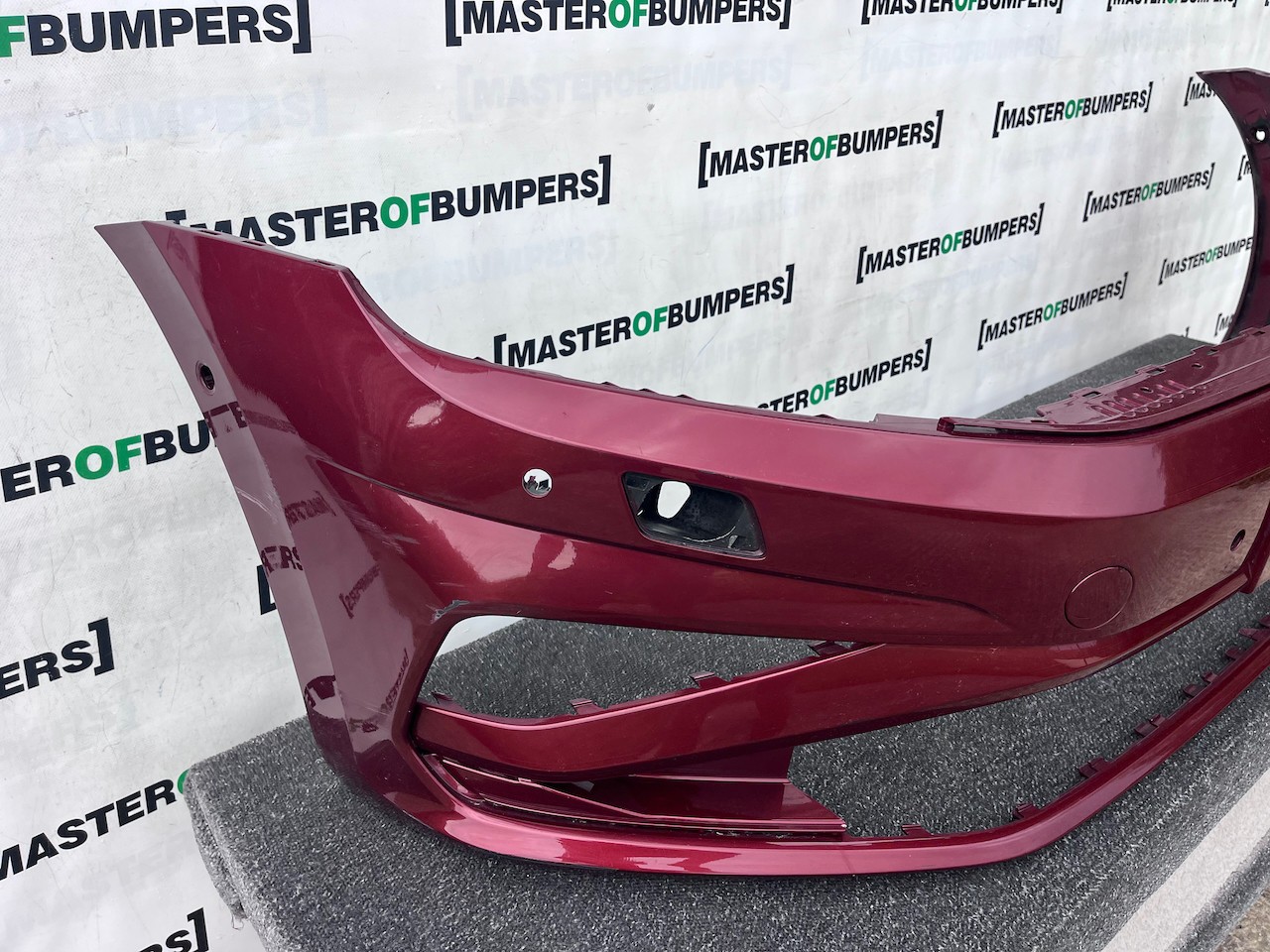 VW Golf Sv Sportsvan Face Lift 2018-2022 Front Bumper 6 Pdc Jets Genuine [v542]