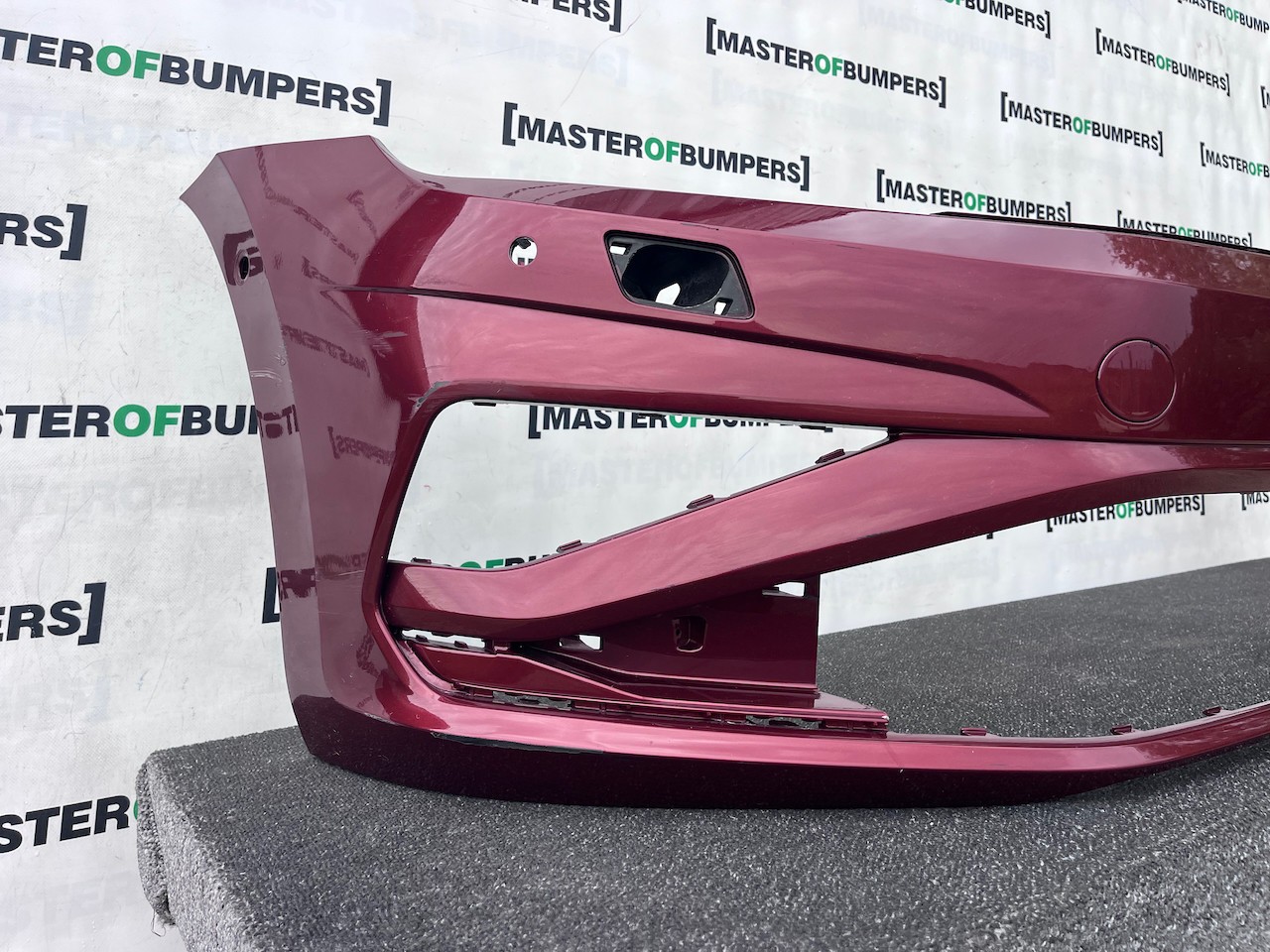 VW Golf Sv Sportsvan Face Lift 2018-2022 Front Bumper 6 Pdc Jets Genuine [v542]