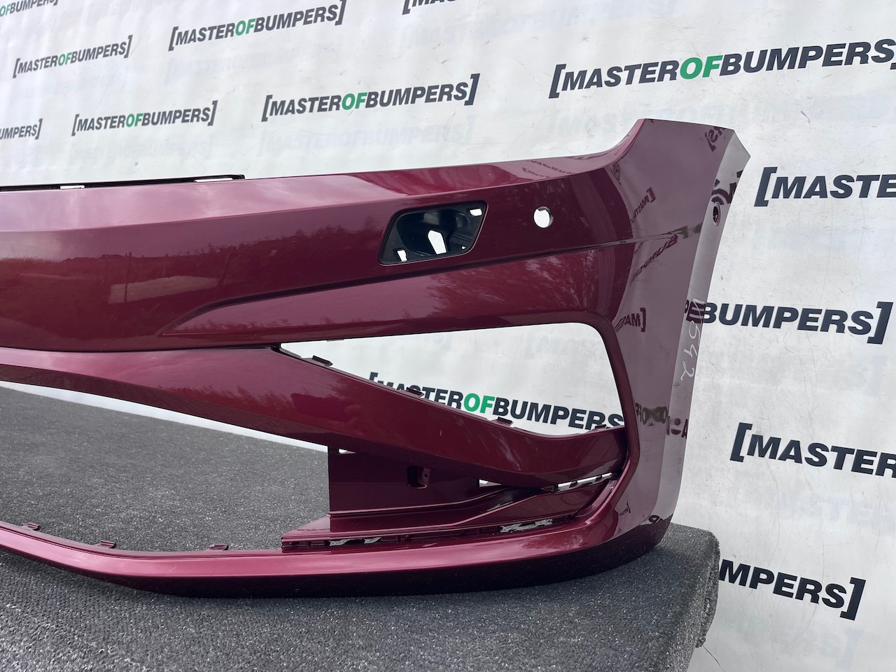 VW Golf Sv Sportsvan Face Lift 2018-2022 Front Bumper 6 Pdc Jets Genuine [v542]
