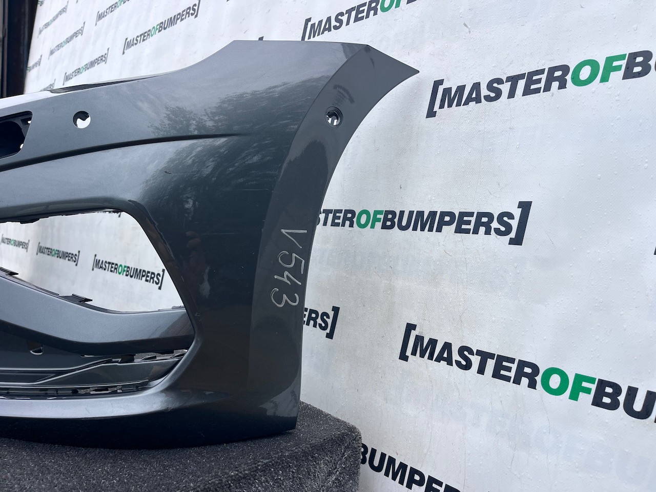 VW Golf Sv Sportsvan Face Lift 2018-2022 Front Bumper 6 Pdc Jets Genuine [v543]
