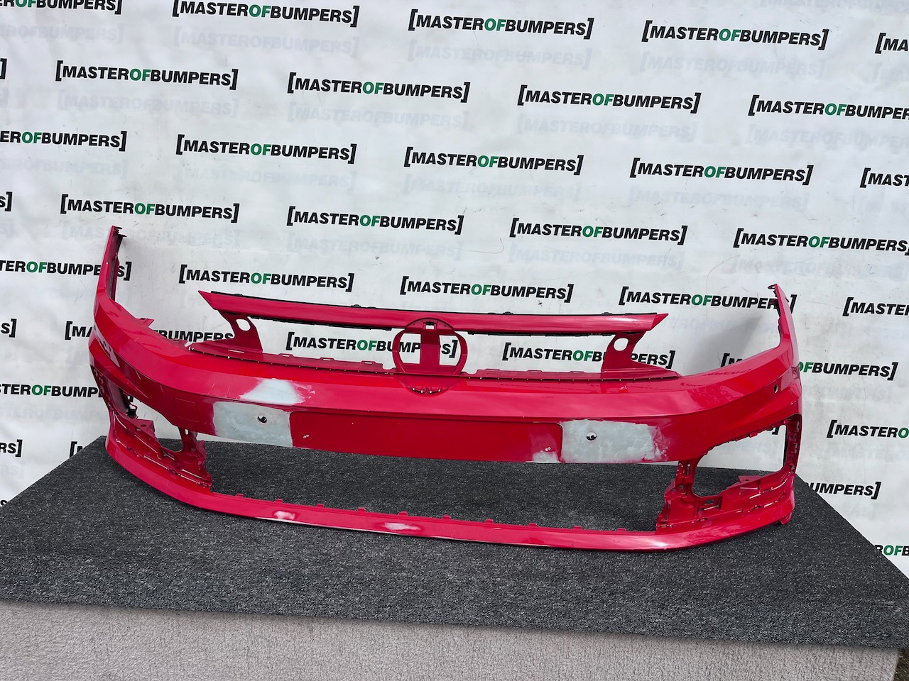 VW Polo Gti R Line Mk6 Hatchback 2021-2024 Front Bumper 4 Pdc Genuine [v504]