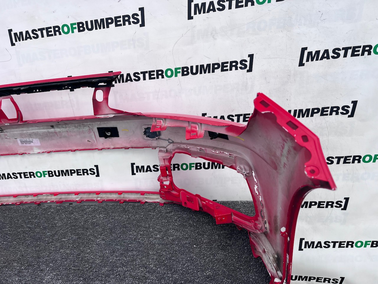 VW Polo Gti R Line Mk6 Hatchback 2021-2024 Front Bumper 4 Pdc Genuine [v504]