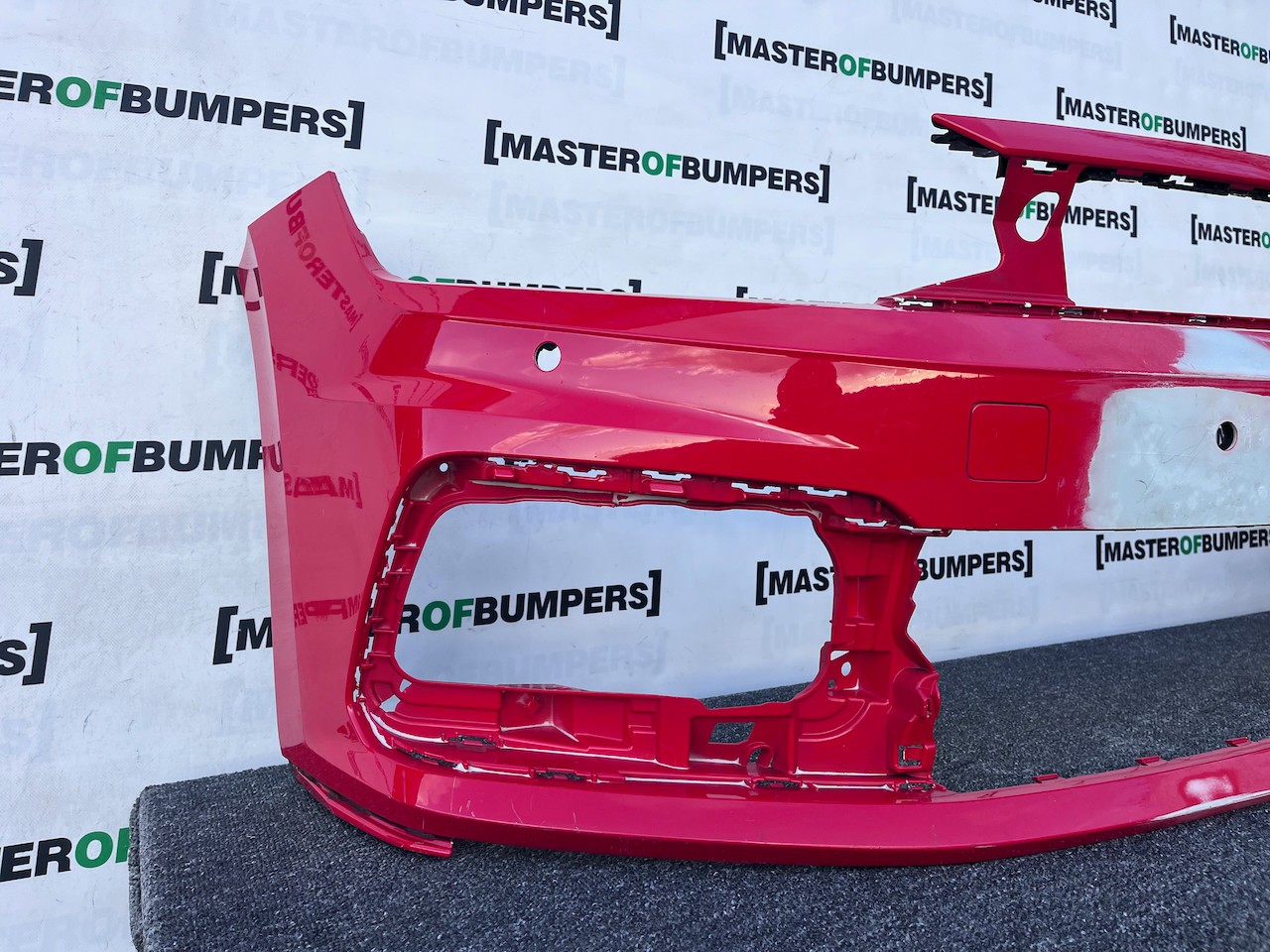 VW Polo Gti R Line Mk6 Hatchback 2021-2024 Front Bumper 4 Pdc Genuine [v504]