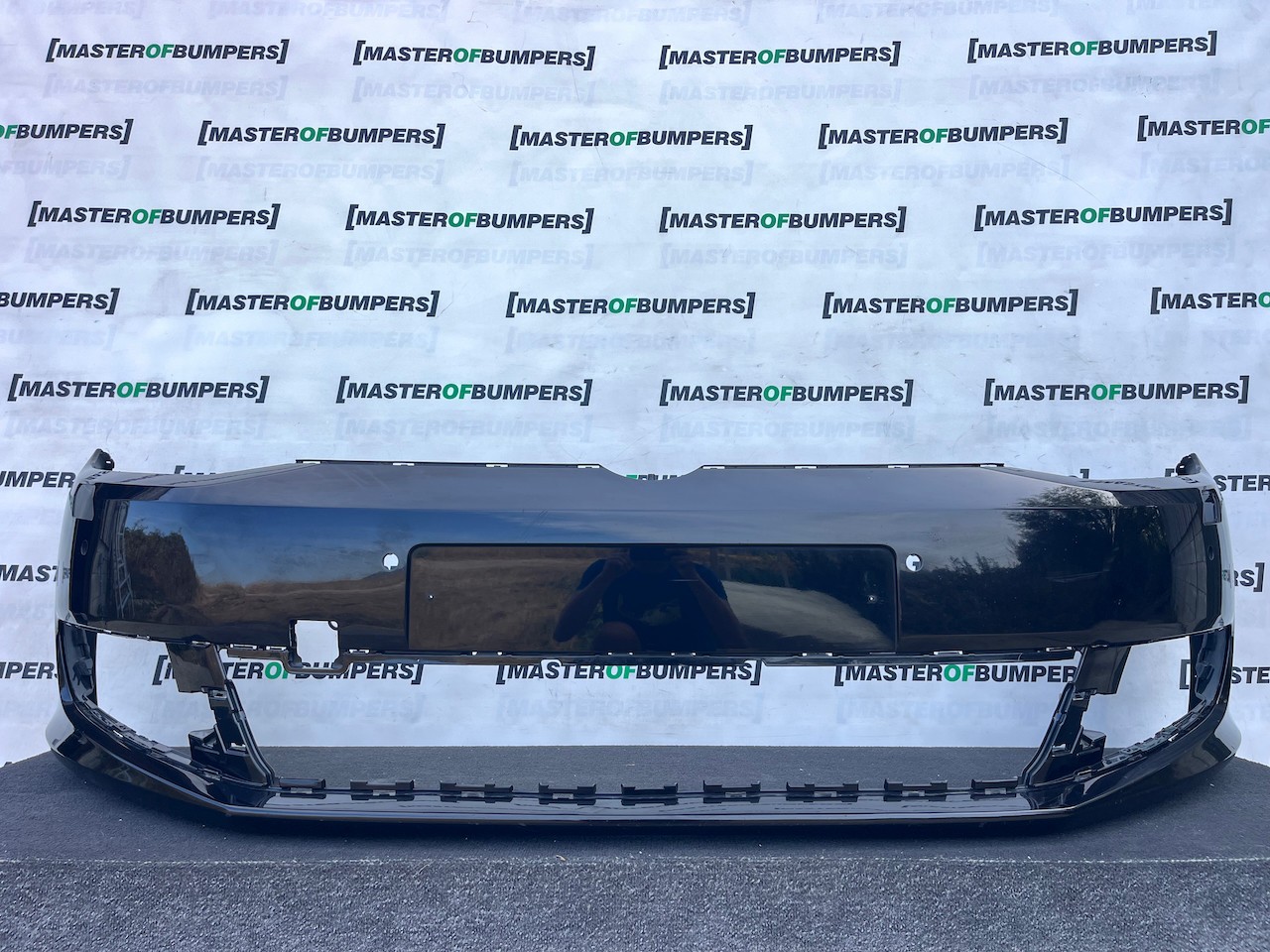 VW Sharan Sel Highline Mk2 Mpv 2011-2021 Front Bumper 4 Pdc +jets Genuine [v604]