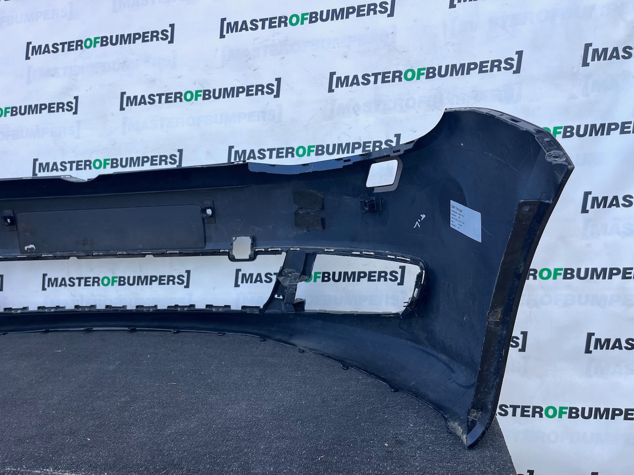 VW Sharan Sel Highline Mk2 Mpv 2011-2021 Front Bumper 4 Pdc +jets Genuine [v604]