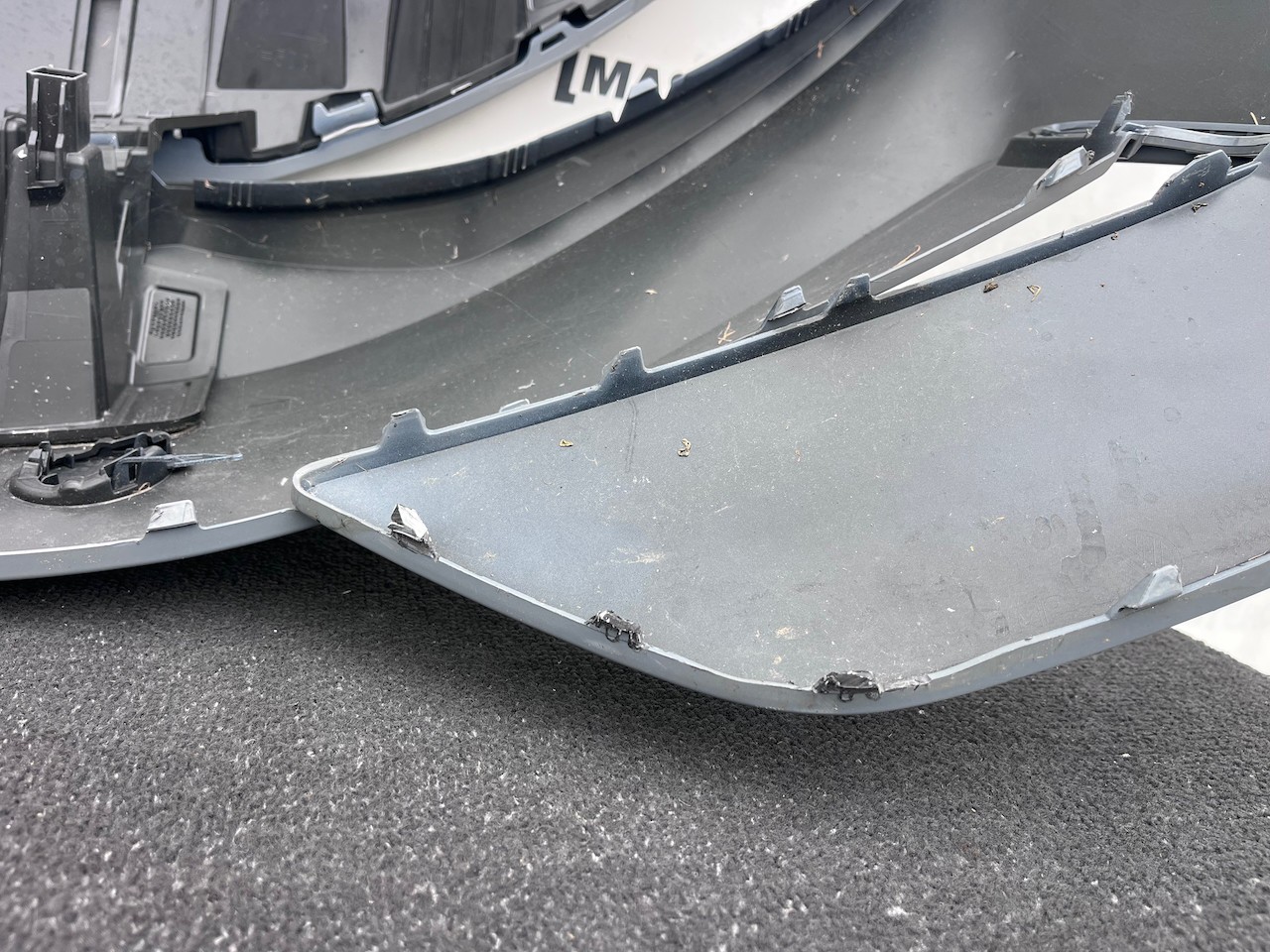 VW Id7 Id.7 Gtx Tourer Ev 2023-2027 Front Bumper 6 Pdc Genuine [v618]