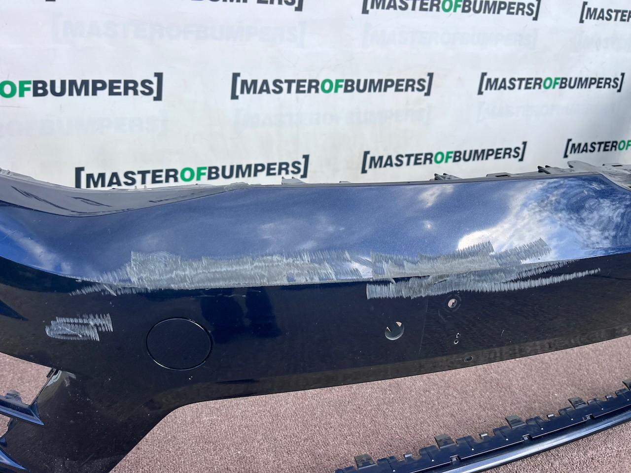 VW Golf R Mk7 Hatchback Estate 2013-2016 Front Bumper 4 Pdc +jets Genuine [v654]