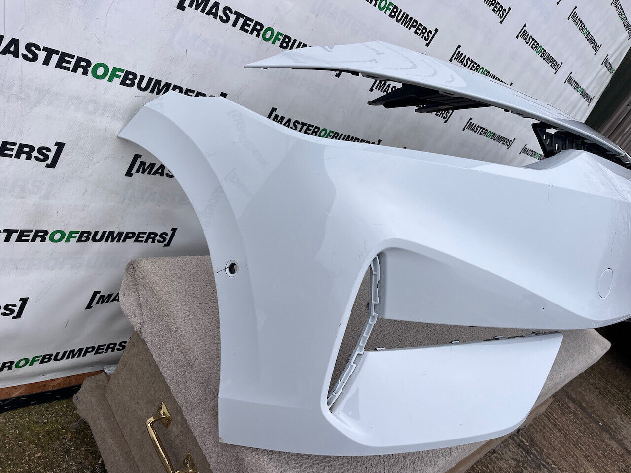 VW Id7 Id.7 Launch Gtx Max 2023-on Front Bumper White 6 Pdc Genuine [v249]