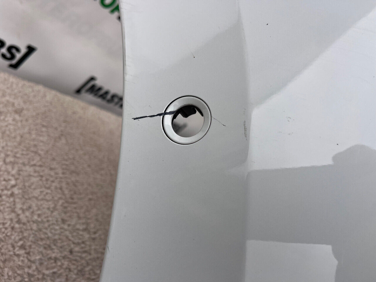 VW Id7 Id.7 Launch Gtx Max 2023-on Front Bumper White 6 Pdc Genuine [v249]