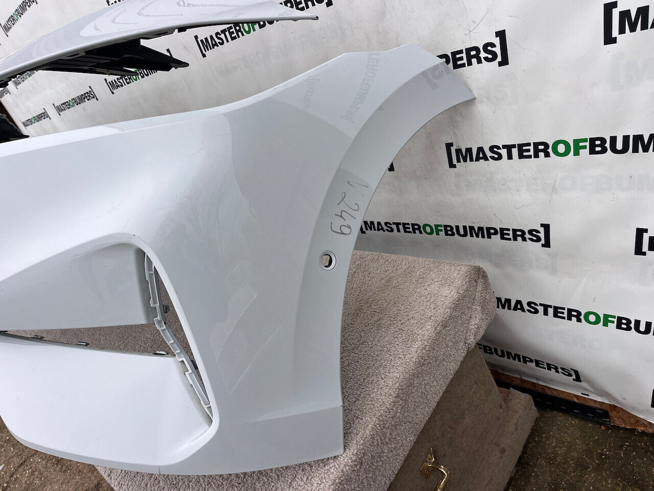 VW Id7 Id.7 Launch Gtx Max 2023-on Front Bumper White 6 Pdc Genuine [v249]