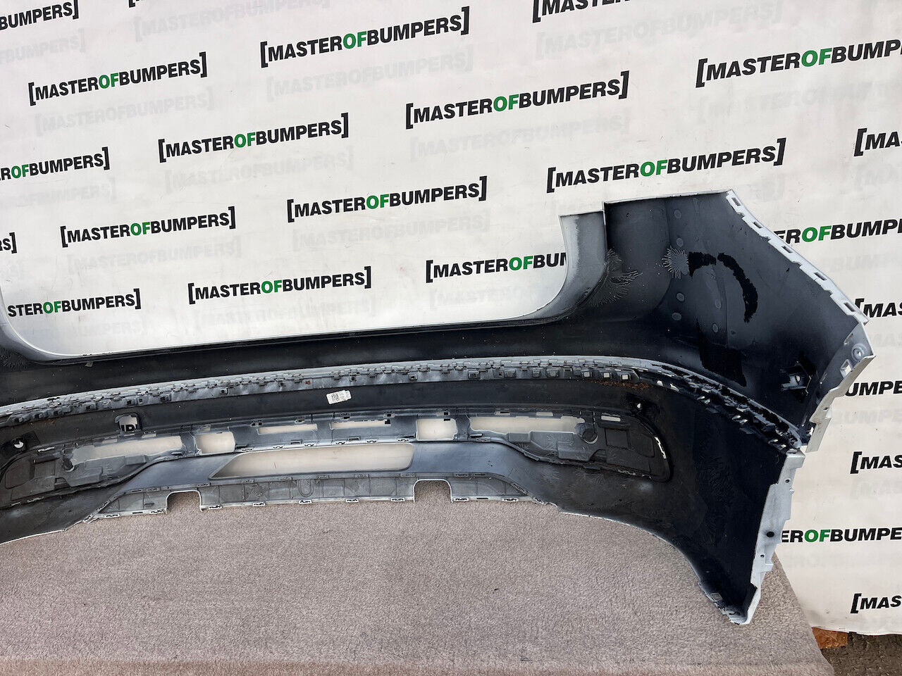 VW Tiguan R Line Mk2 Lift 2020-2023 Rear Bumper White 6 Pdc Genuine [v255]