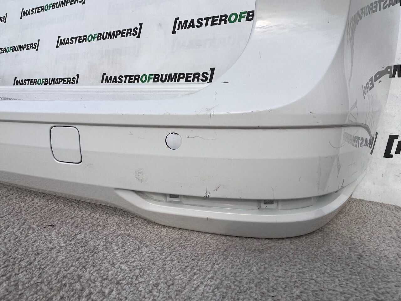VW Caddy Maxi Van Mpv Mk5 2020-2025 Rear Bumper White 4 Pdc Genuine [v256]