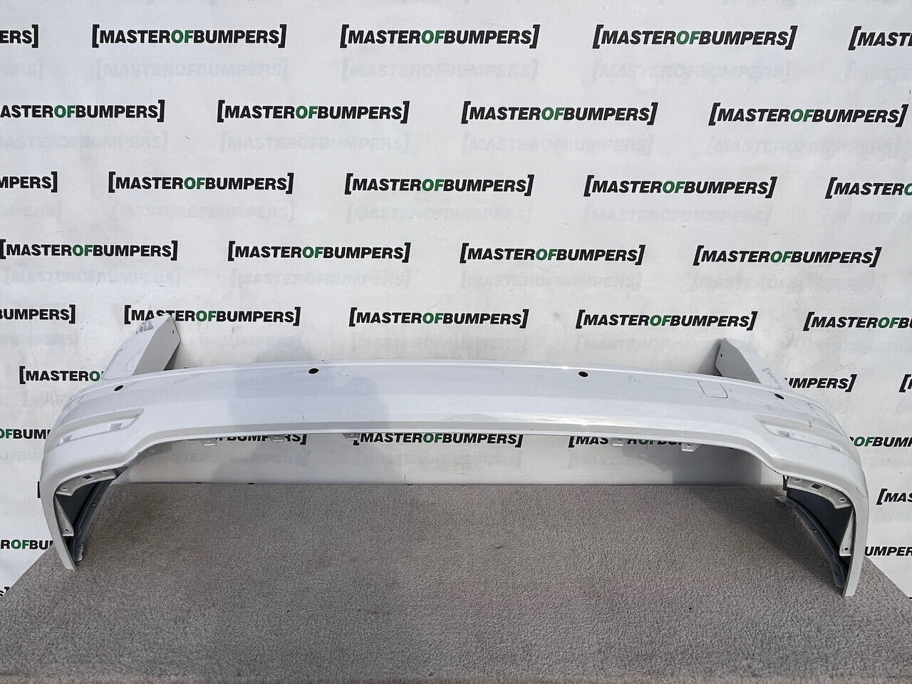 VW Caddy Maxi Van Mpv Mk5 2020-2025 Rear Bumper White 4 Pdc Genuine [v256]
