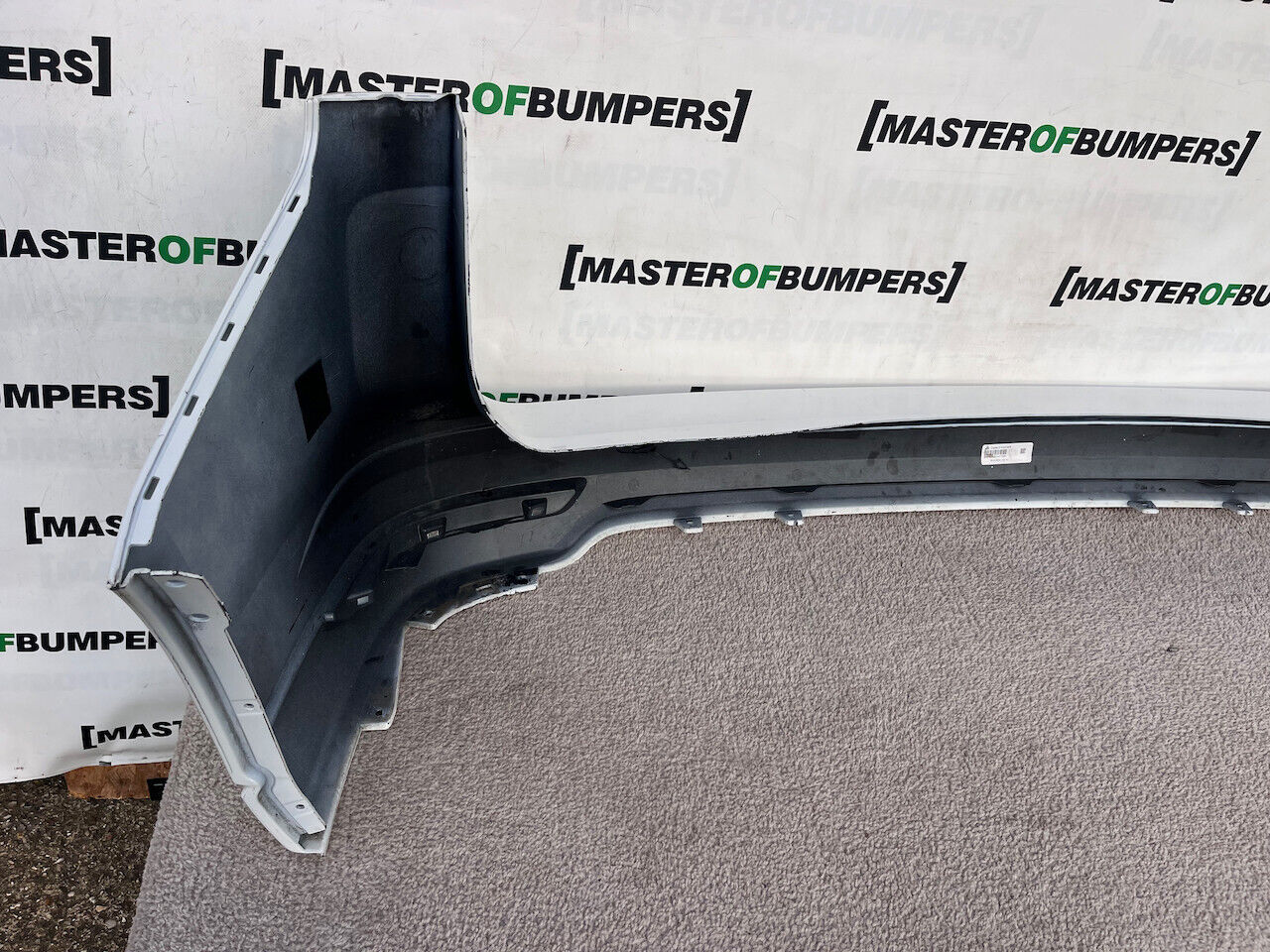 VW Caddy Maxi Van Mpv Mk5 2020-2025 Rear Bumper White 4 Pdc Genuine [v256]