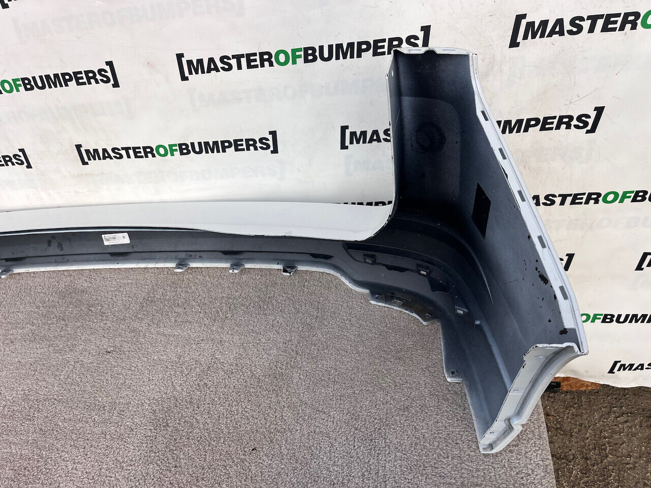 VW Caddy Maxi Van Mpv Mk5 2020-2025 Rear Bumper White 4 Pdc Genuine [v256]