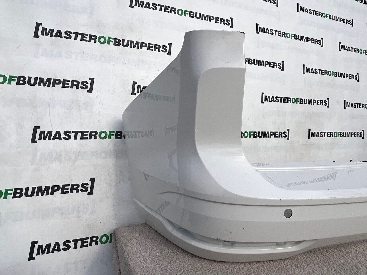 VW Caddy Maxi Van Mpv Mk5 2020-2025 Rear Bumper White 4 Pdc Genuine [v256]