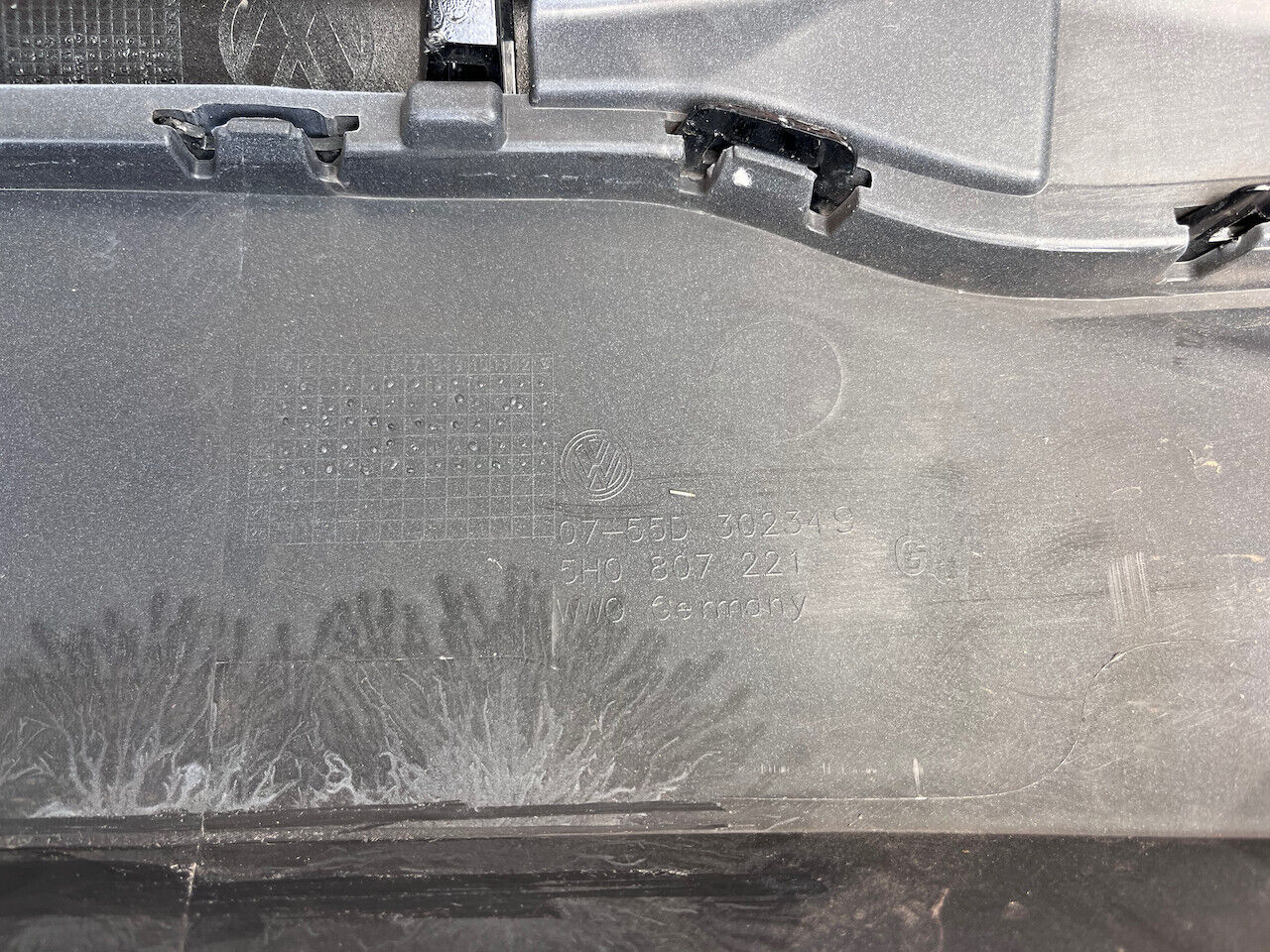 VW Golf Gti Gtd R Line Mk8 Hatchback Estat 2020-2023 Front Bumper Genuine [v258]