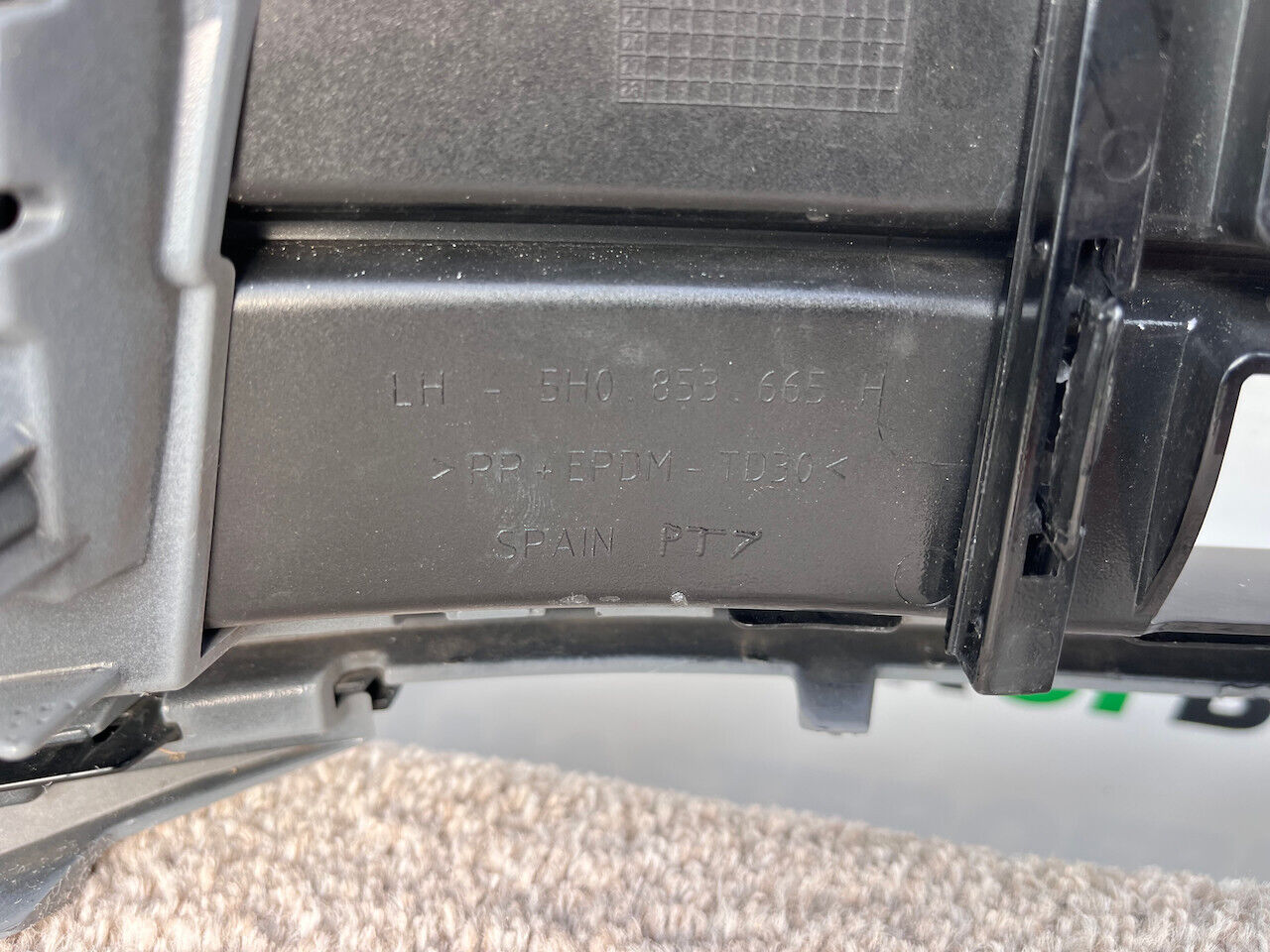 VW Golf Gti Gtd R Line Mk8 Hatchback Estat 2020-2023 Front Bumper Genuine [v258]