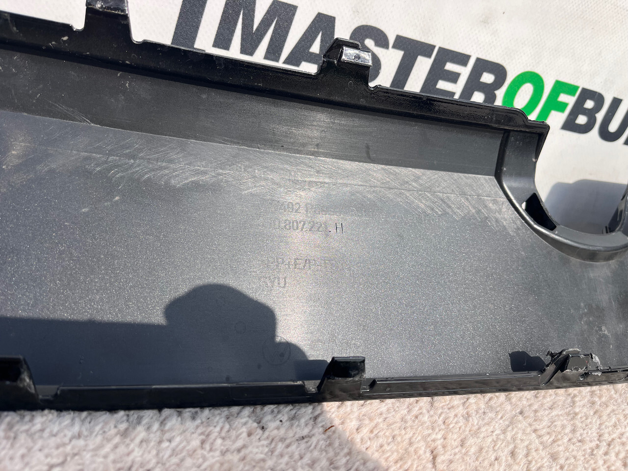 VW Passat R Line Saloon Estate 2024-on Front Bumper Black 6 Pdc Genuine [v289]