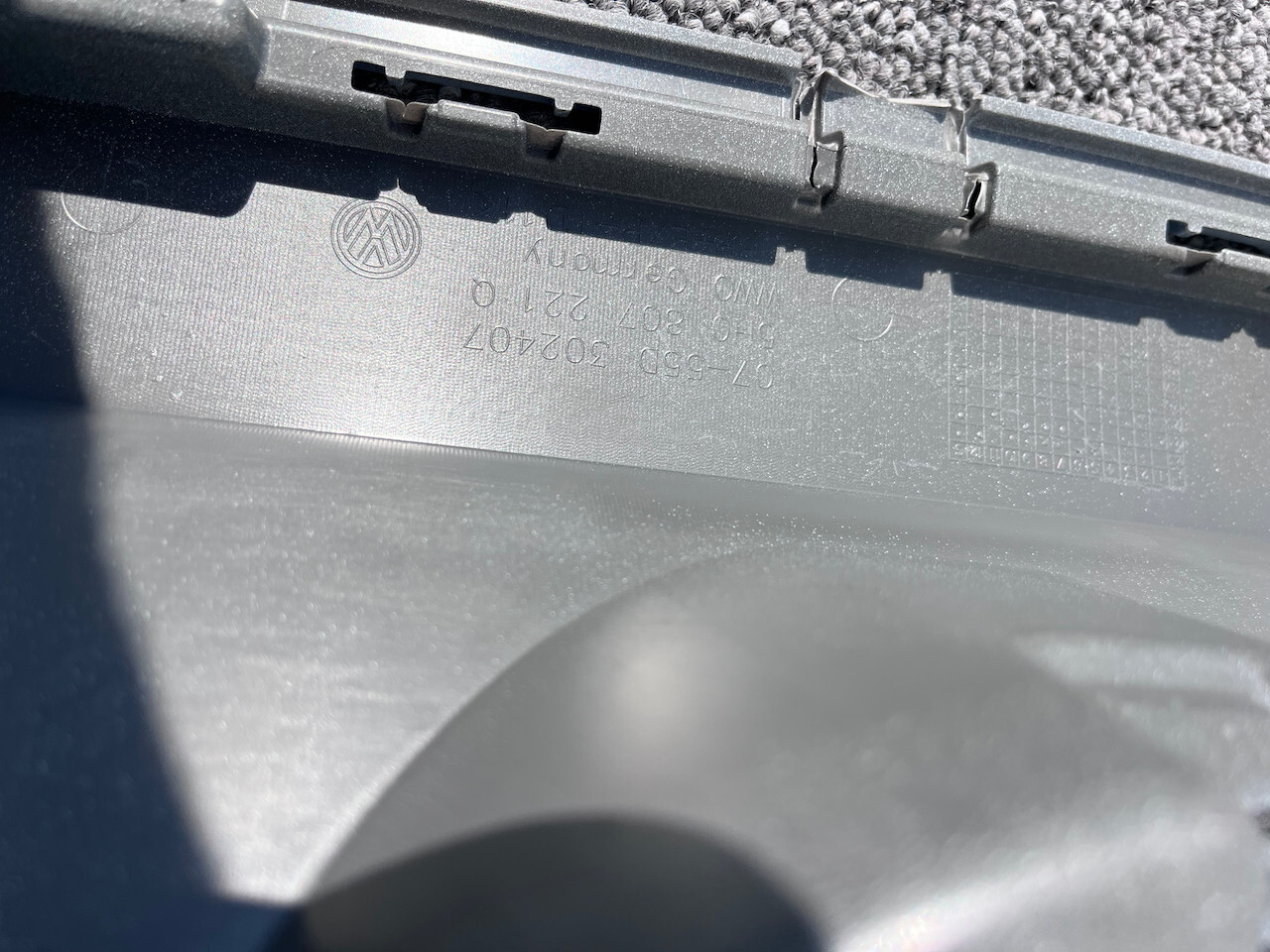 VW Golf R 'r' Mk8 Lift Hatchback 2024-on Front Bumper 4 Pdc Genuine [v312]