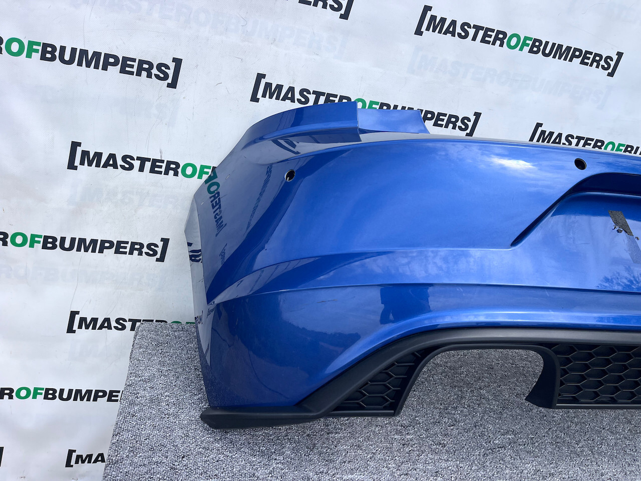 VW Polo Gti Mk6 Hatchback 2017-2021 Rear Bumper 4 Pdc Genuine [v331]