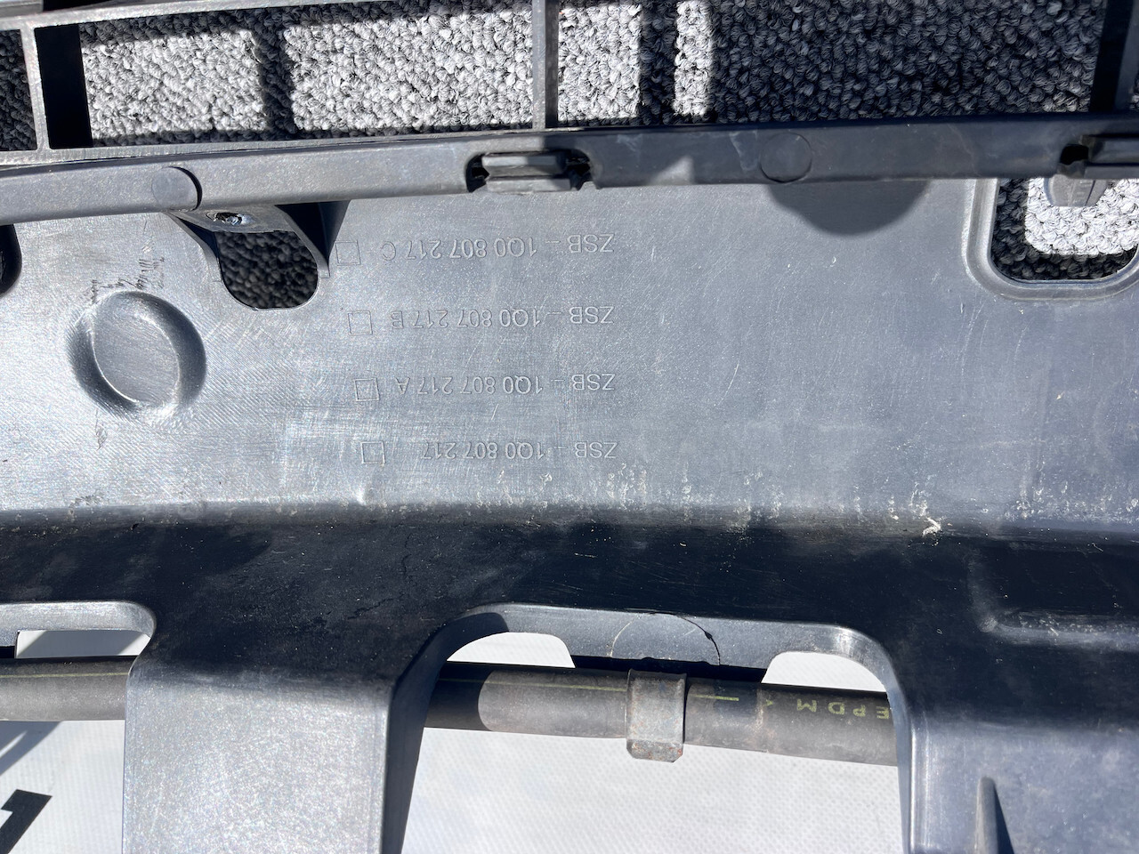 VW Eos Sport Convertible 2006-2009 Front Bumper No Pdc + Jets Genuine [v85]