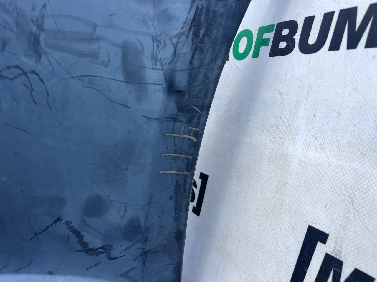 VW Passat Cc Gt Sportback 2006-2010 Front Bumper 4 Pdc Genuine [v711]