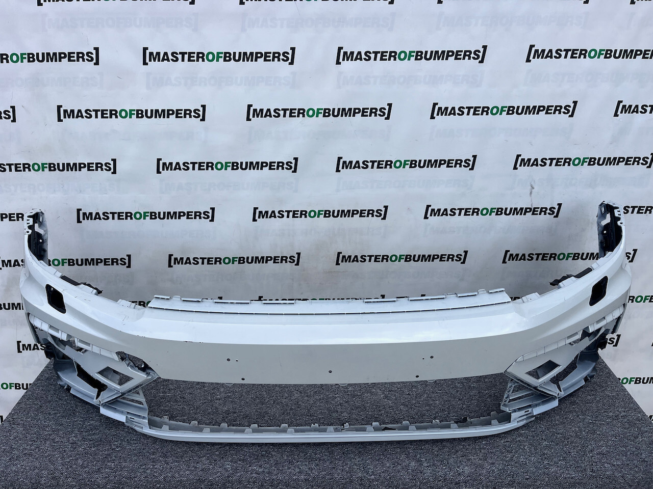 VW Tiguan R Line Mk2 Suv 2016-2019 Front Bumper 6 Pdc + Jets Genuine [v894]