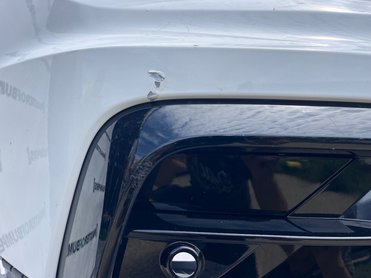 VW Tiguan R Line Mk2 Suv 2016-2019 Front Bumper 4 Pdc No Jets Genuine [v851]