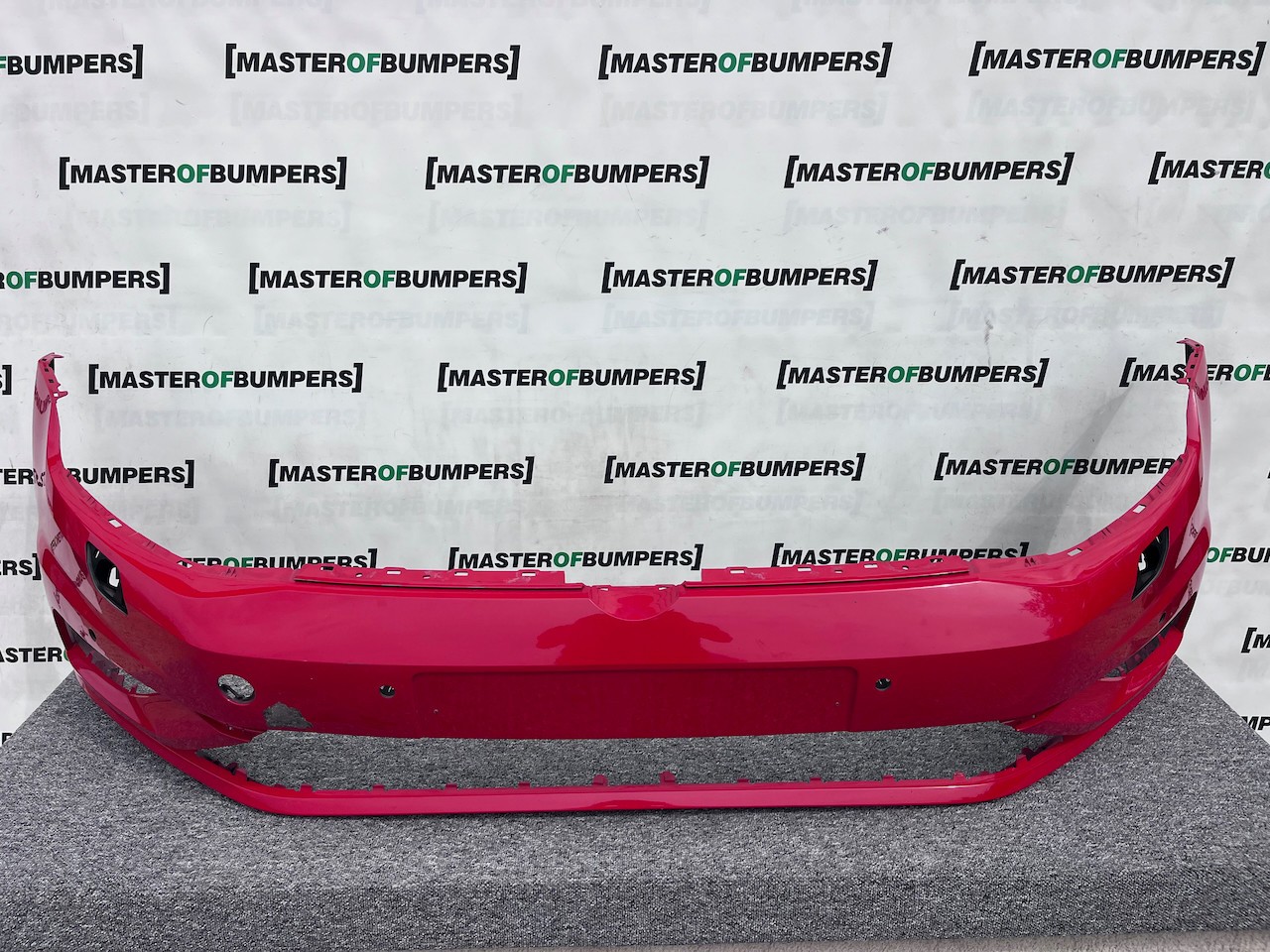VW Golf Se Mk7 Lift 7.5 Hatch 2017-2019 Front Bumper 4 Pdc +jets Genuine [v352]