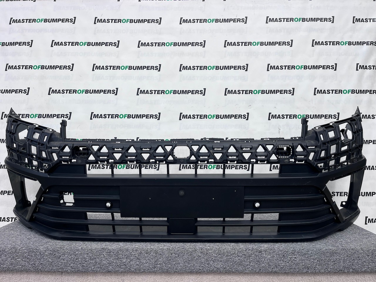 VW Crafter Man Tge 2017-2024 Front Bumper Pdc Textured Genuine [v355]
