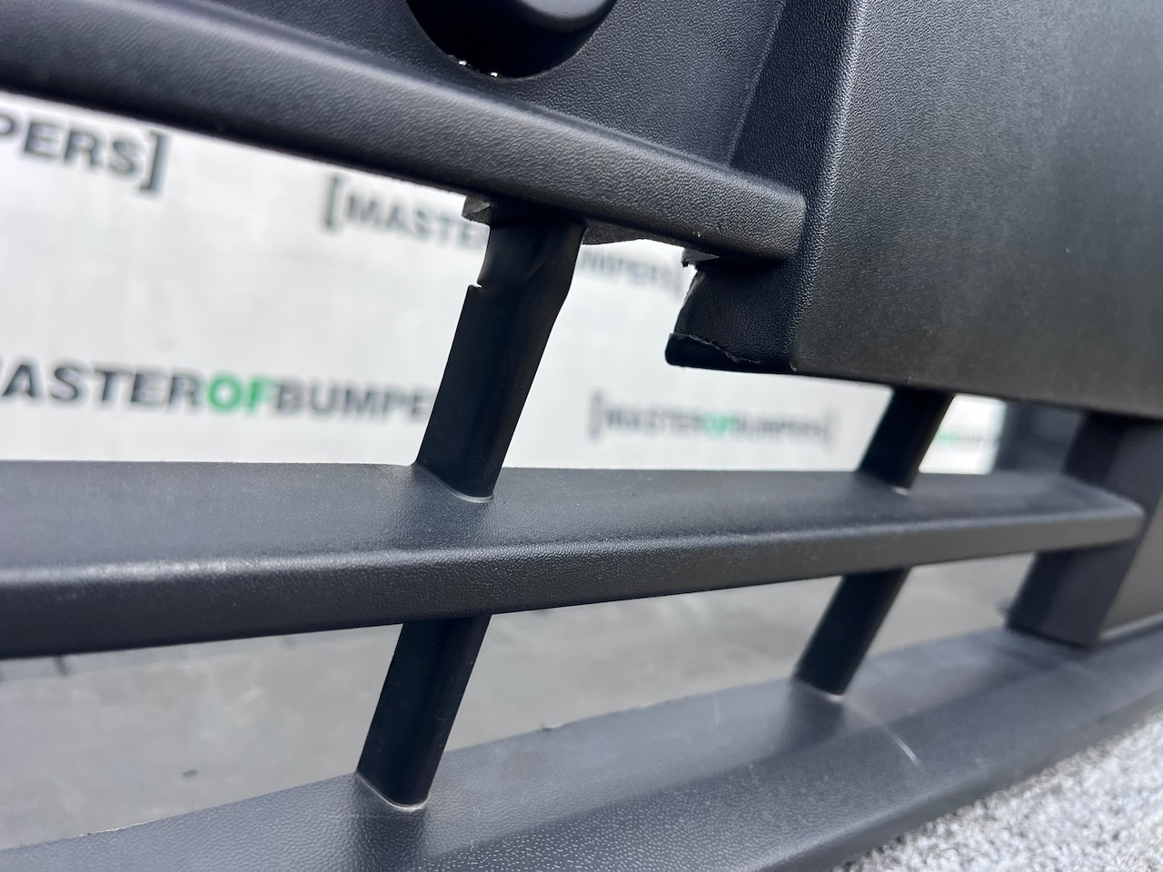 VW Crafter Man Tge 2017-2024 Front Bumper Pdc Textured Genuine [v355]