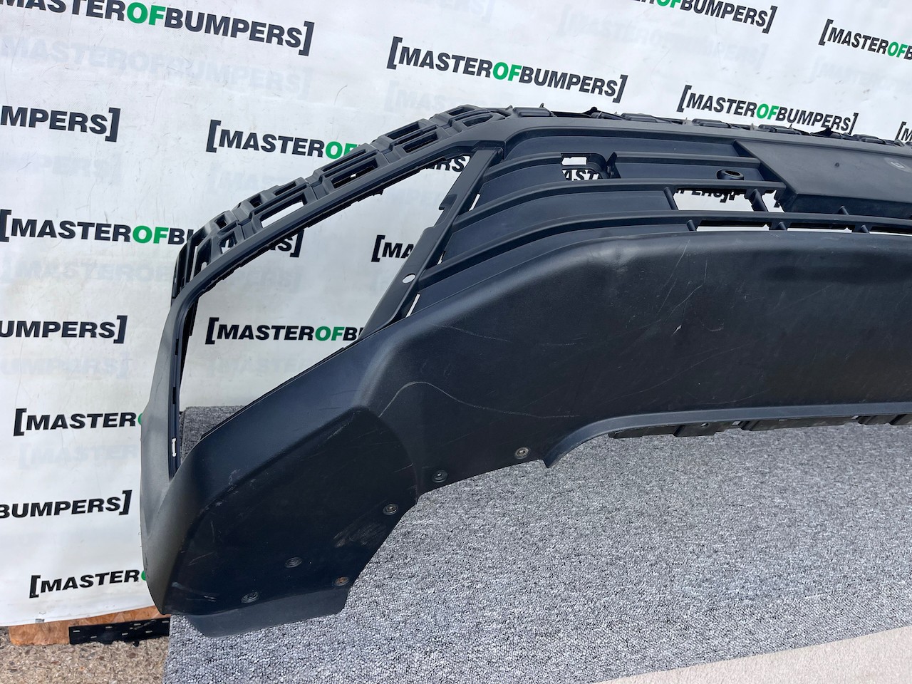 VW Crafter Man Tge 2017-2024 Front Bumper Pdc Textured Genuine [v355]