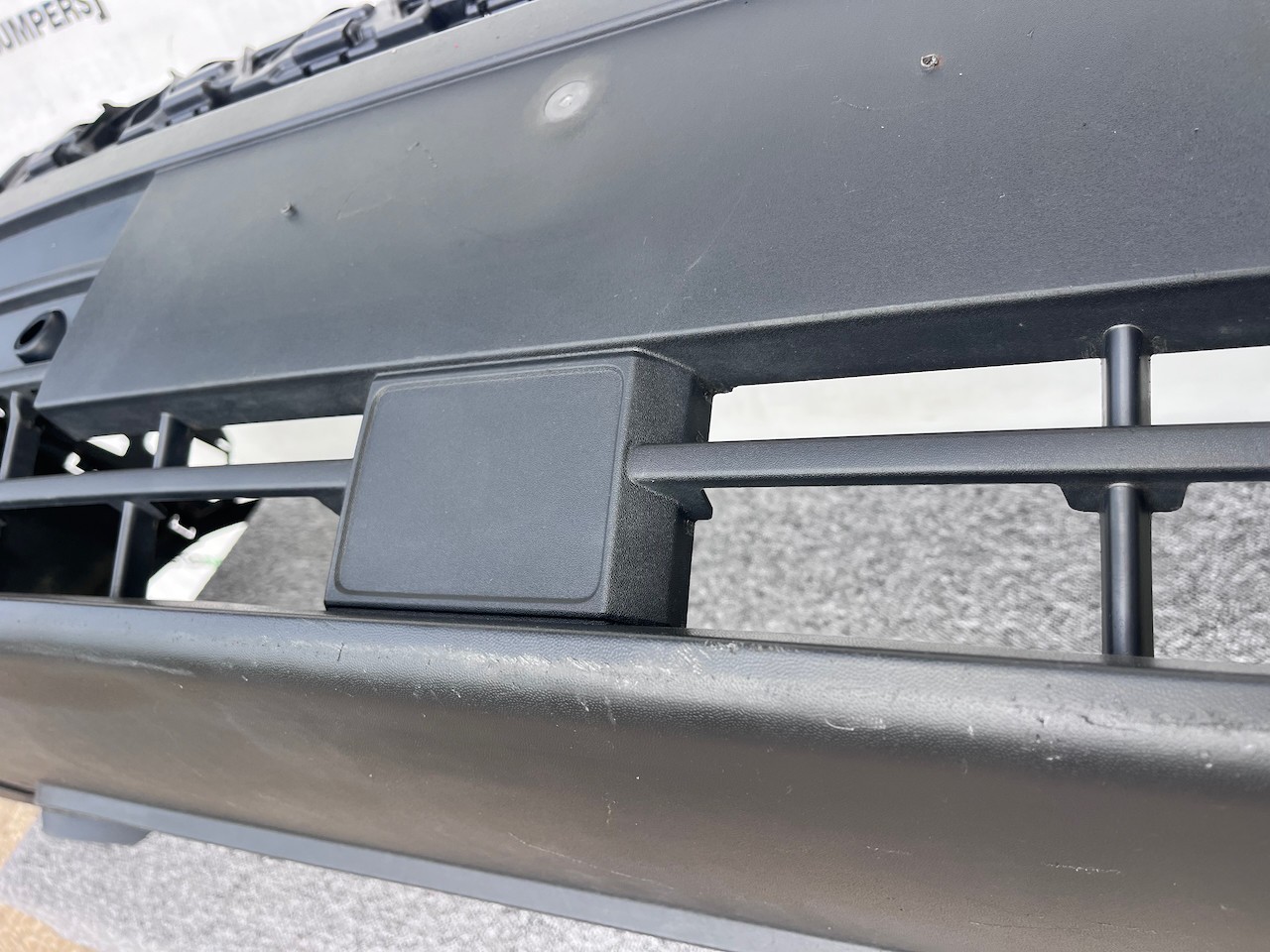 VW Crafter Man Tge 2017-2024 Front Bumper Pdc Textured Genuine [v355]