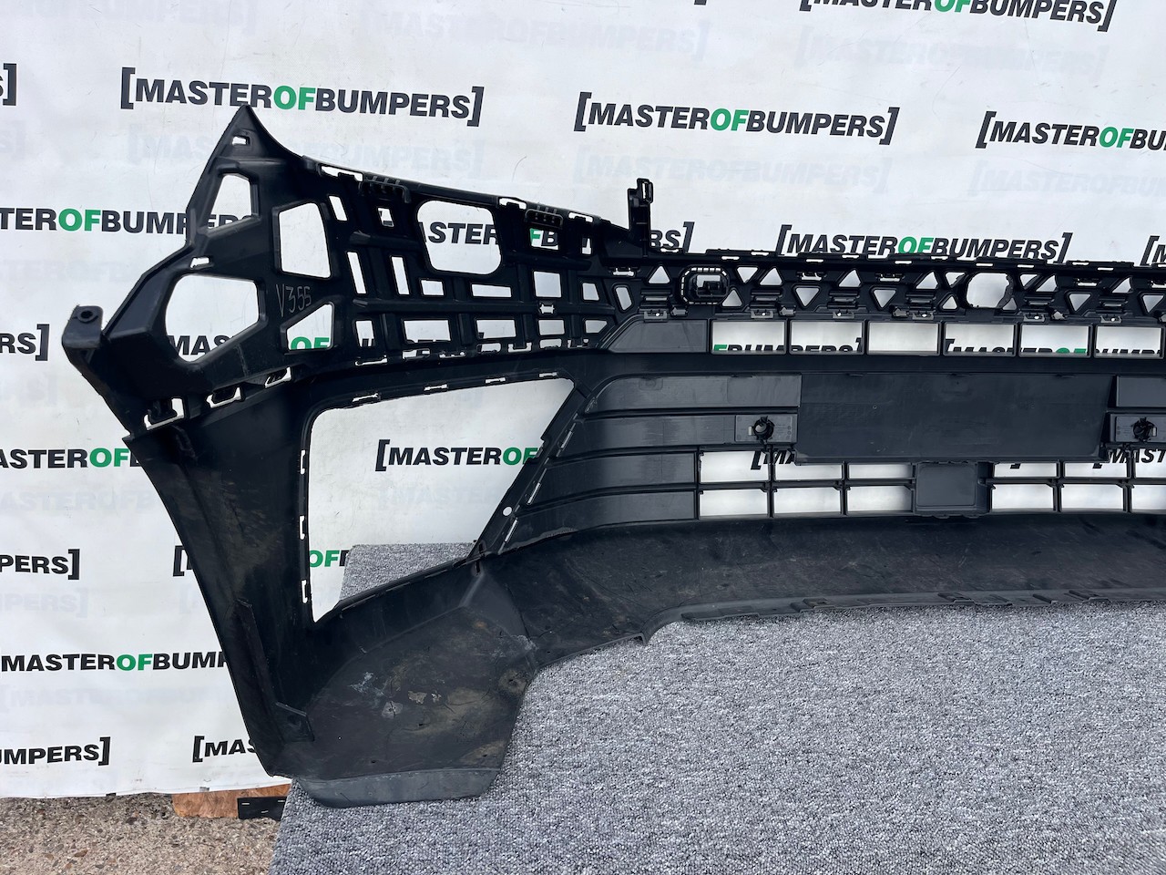 VW Crafter Man Tge 2017-2024 Front Bumper Pdc Textured Genuine [v355]
