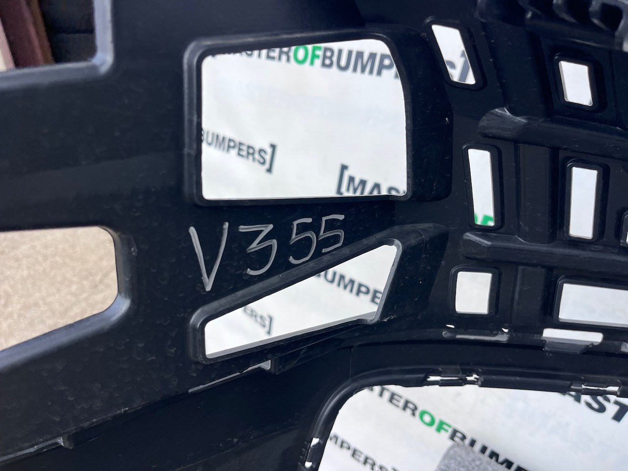 VW Crafter Man Tge 2017-2024 Front Bumper Pdc Textured Genuine [v355]