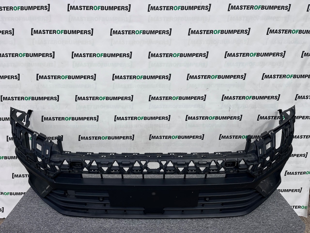 VW Crafter Man Tge 2017-2024 Front Bumper Pdc Textured Genuine [v355]