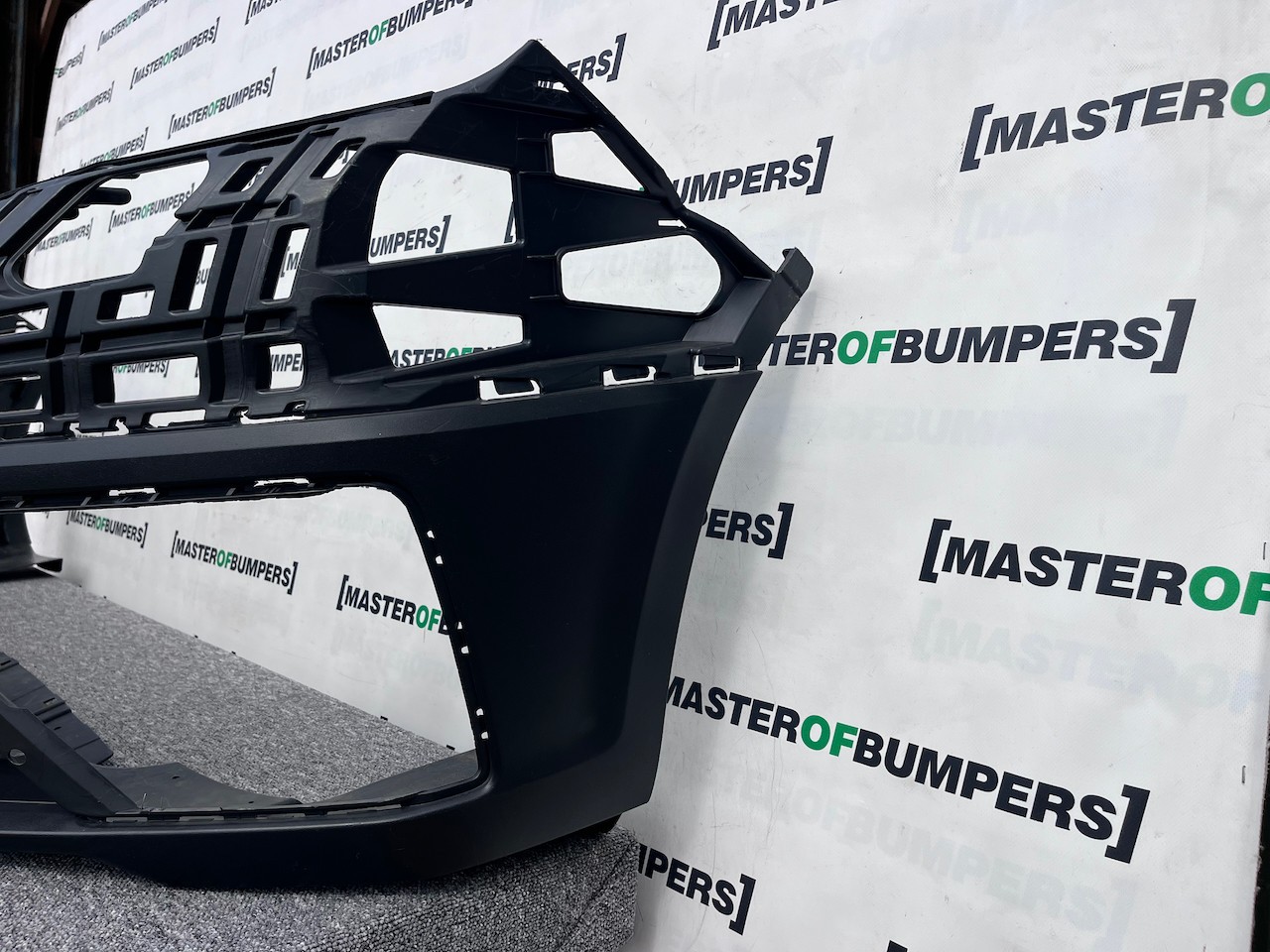 VW Crafter Man Tge 2017-2024 Front Bumper Pdc Textured Genuine [v355]