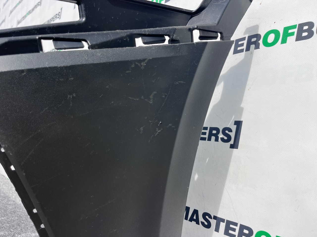 VW Crafter Man Tge 2017-2024 Front Bumper No Pdc Textured Genuine [v356]