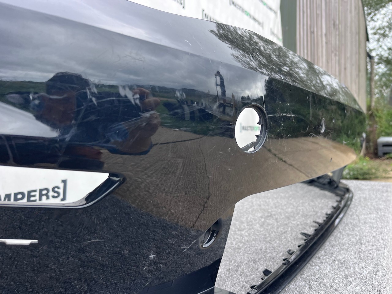 VW Golf Gte Hatchback 2014-2016 Front Bumper 4 Pdc Genuine [v371]