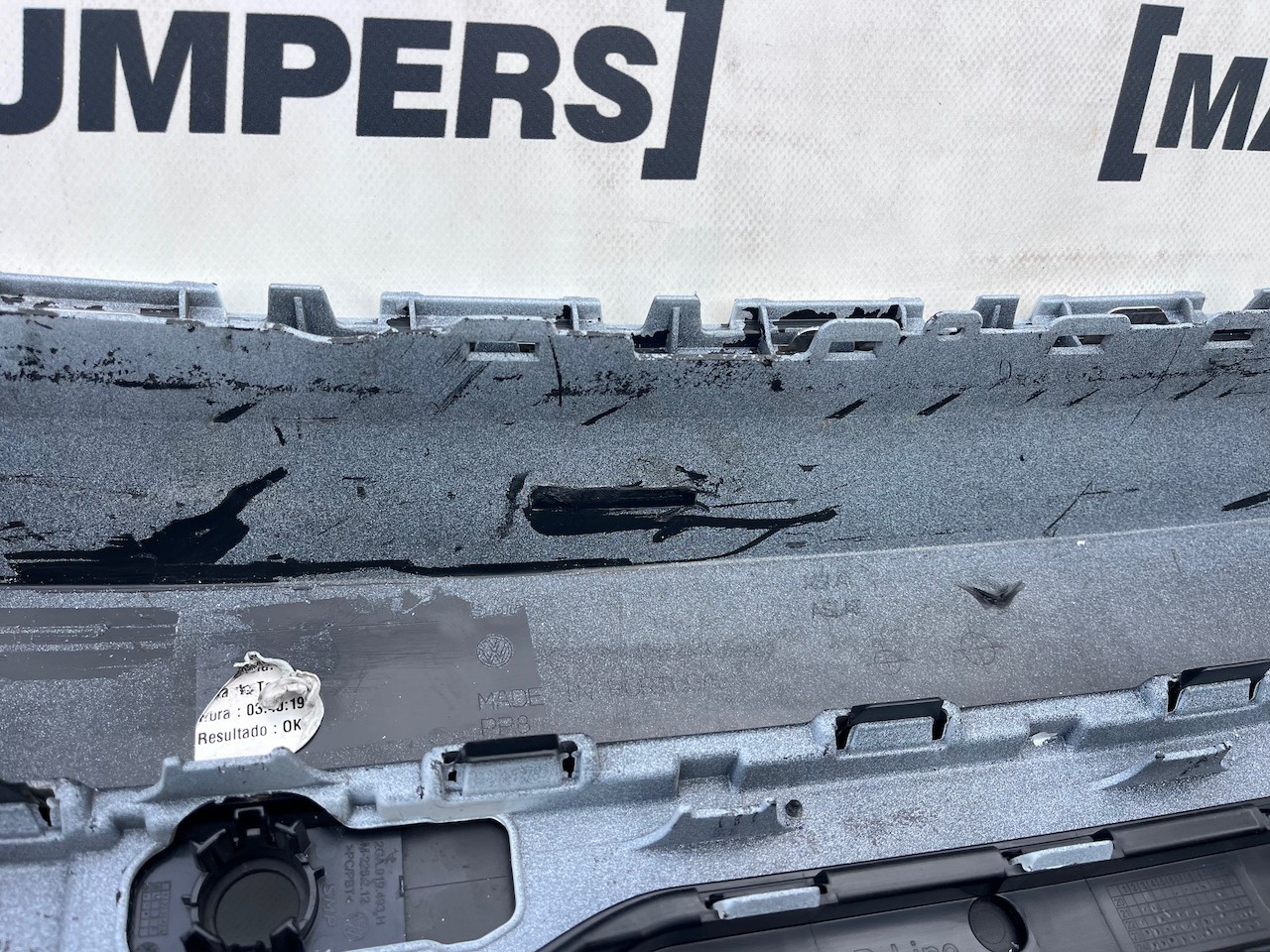 VW T-roc Troc R-line Lift 2022-2024 Front Bumper 6 Pdc Genuine [v391]