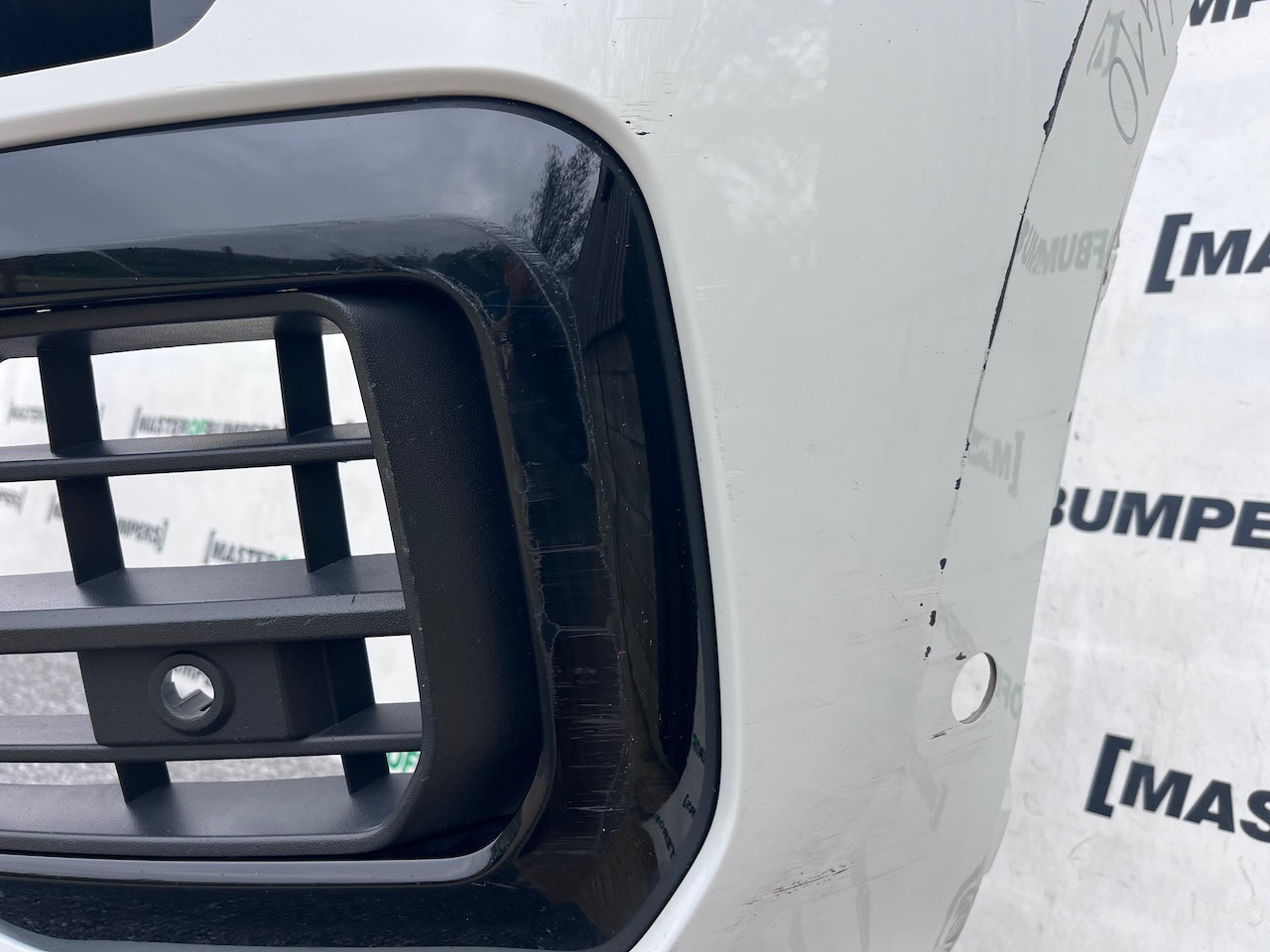 VW Touareg R Line Tdi V6 Mk3 2019-2023 Front Bumper 6 Pdc +jets Genuine [v410]