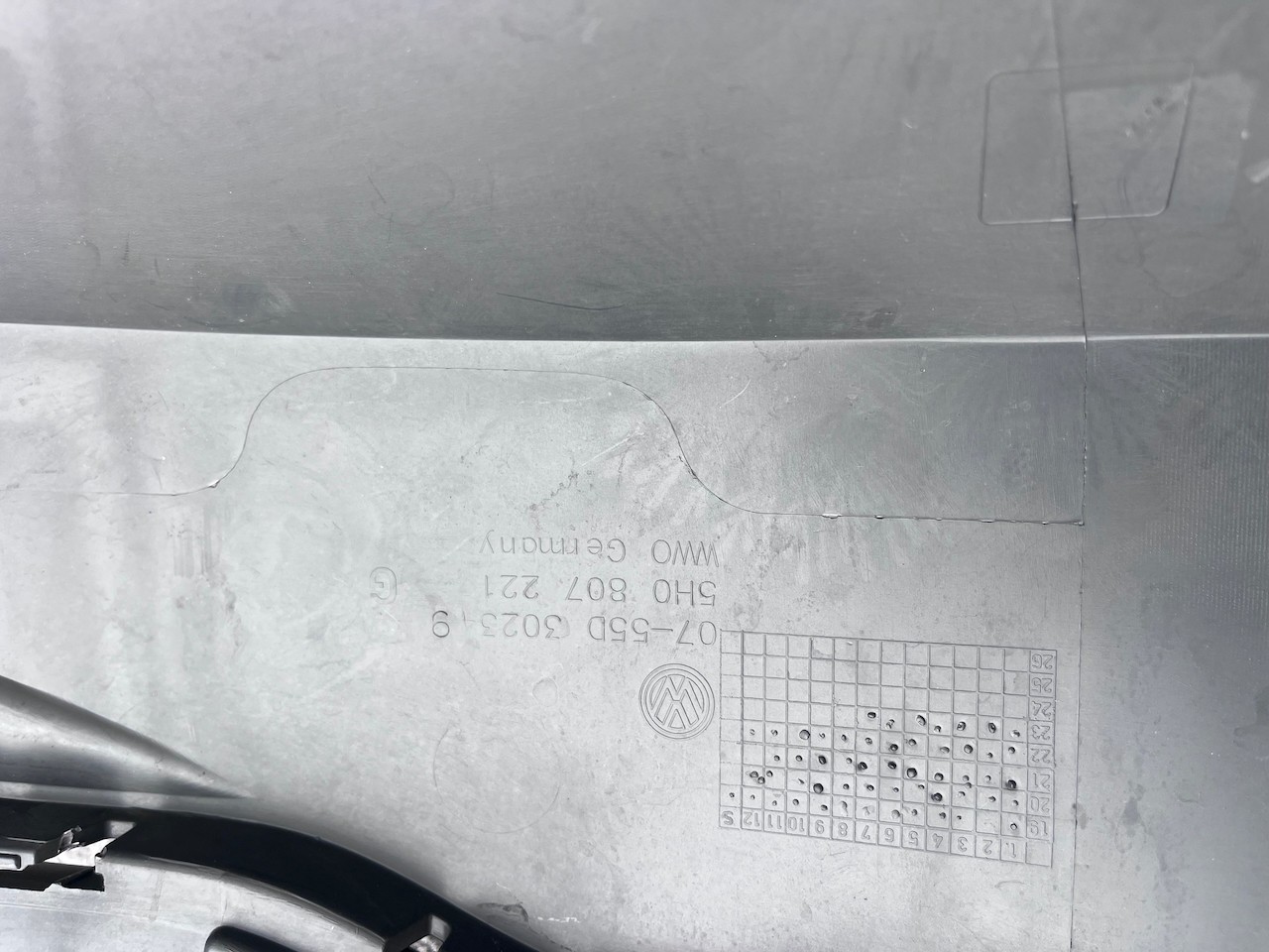 VW Golf Gti Gtd R Line Mk8 Hatchback Estat 2020-2023 Front Bumper Genuine [v426]