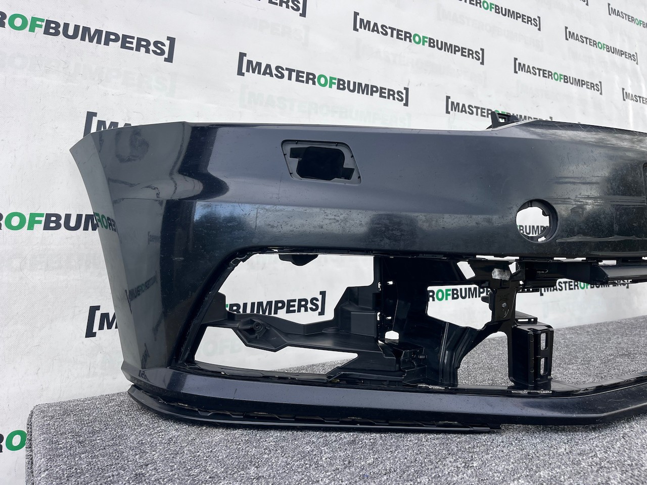 VW Polo Gti 6c Lift Hatchback 2015-2017 Front Bumper No Pdc Genuine [v445]