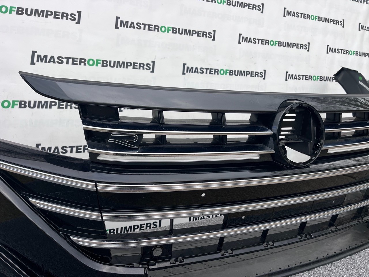 VW Arteon R Line Facelift 2020-2024 Front Bumper 6 Pdc + Jets Genuine [v301]