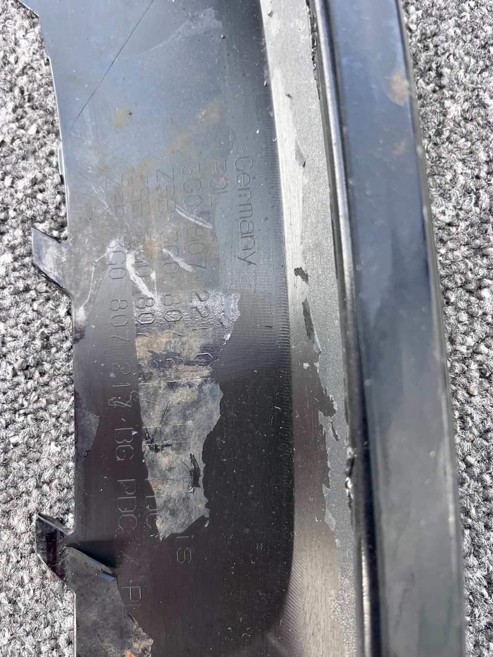 VW Passat R Line Gte B8 Lift 2020-2024 Front Bumper 4 Pdc No Jets Genuine [v469]