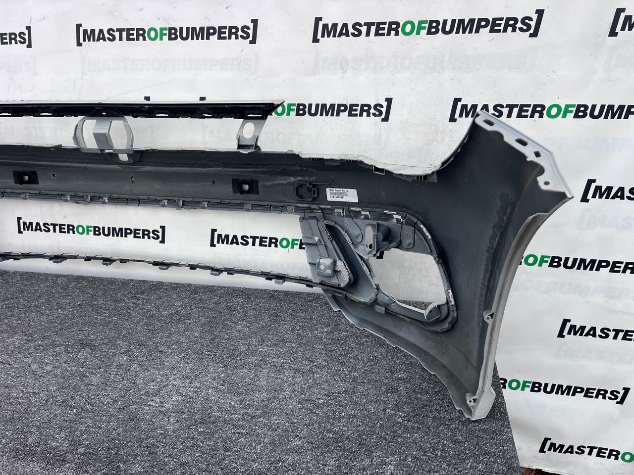 VW Polo Se Mk6 Facelift 2021-2024 Front Bumper 4 Pdc Genuine [v451]