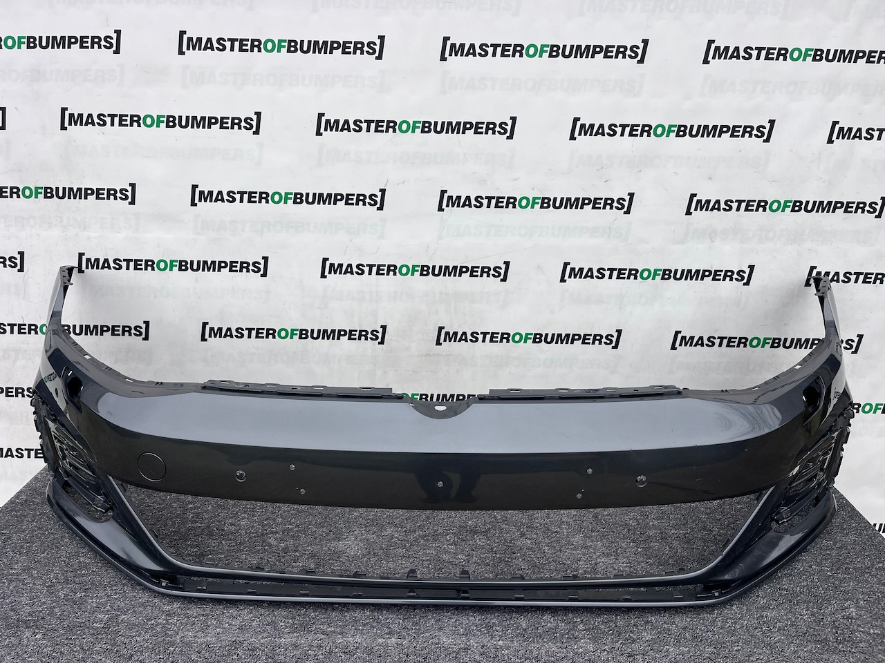VW Golf Gte Hybrid Mk7.5 Hatchb 2017-2019 Front Bumper 4 Pdc Jets Genuine [v456]